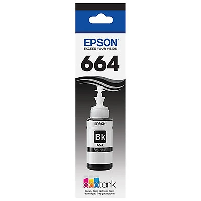 Epson 664 Black Ink (T664120-S)
