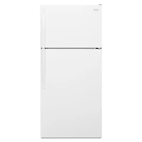 Whirlpool 28" 14.3 Cu. Ft. Top Freezer Refrigerator (WRT314TFDW) - White