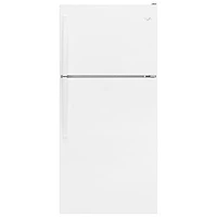 Whirlpool 30" 18.2 Cu. Ft. Top Freezer Refrigerator (WRT148FZDW) - White