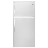 Whirlpool 30" 18.2 Cu. Ft. Top Freezer Refrigerator (WRT148FZDM) - Stainless Steel