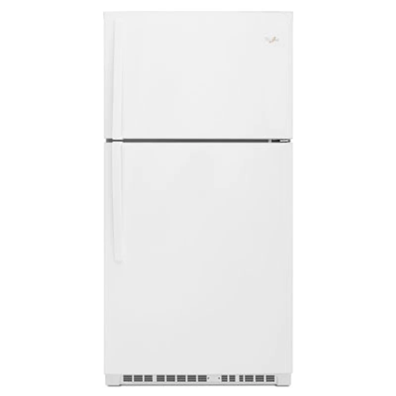 Whirlpool 33" 21.3 Cu. Ft. Top Freezer Refrigerator with LED Lighting (WRT541SZDW) - White