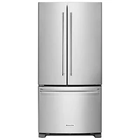 KitchenAid 33" 22.1 Cu. Ft. French Door Refrigerator with Internal Water Dispenser - Stainless Steel