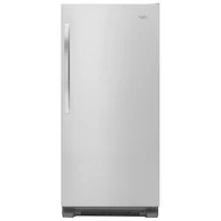 Whirlpool 31" 18 Cu. Ft. All-Fridge Refrigerator with LED Lighting - Monochromatic Stainless Steel