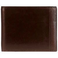 Mancini Casablanca Leather Billfold with Removable Passcase - Brown (8700851-bn)