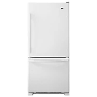 Amana 30" 18.7 Cu. Ft. Bottom Freezer Refrigerator - Stainless Steel