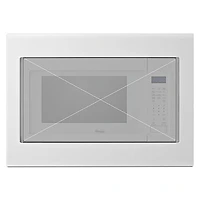 Whirlpool 27" Countertop Microwave Trim Kit - White