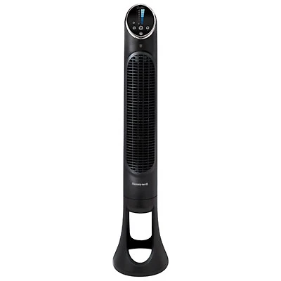 Honeywell Quiet Set 8-Speed Oscillating Tower Fan - 40" - Black