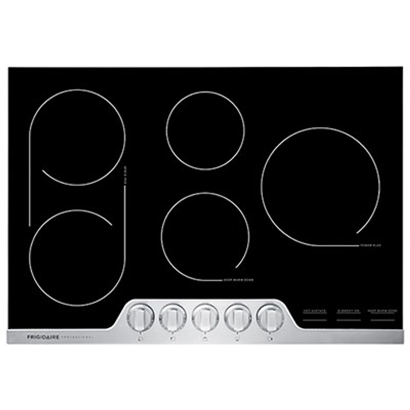 Frigidaire Pro 30" 5-Element Electric Cooktop (FPEC3077RF) - Stainless Steel
