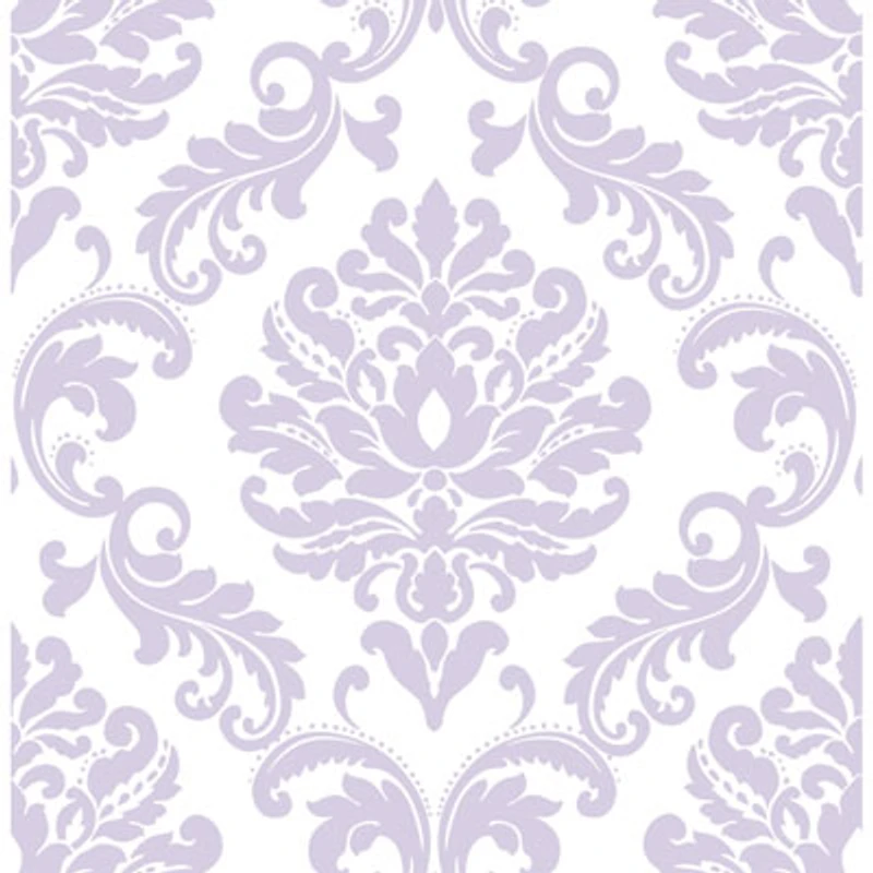 NuWallpaper Ariel Peel and Stick Wallpaper - Purple