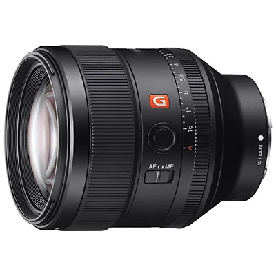 Sony E-Mount Full-Frame FE 85mm f/1.4 Premium G Master Portrait Prime Lens