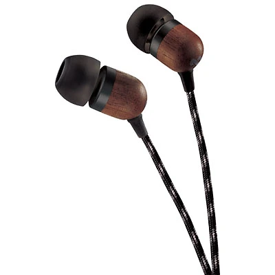 House of Marley Smile Jamaica In-Ear Headphones with Microphone - Signature Black