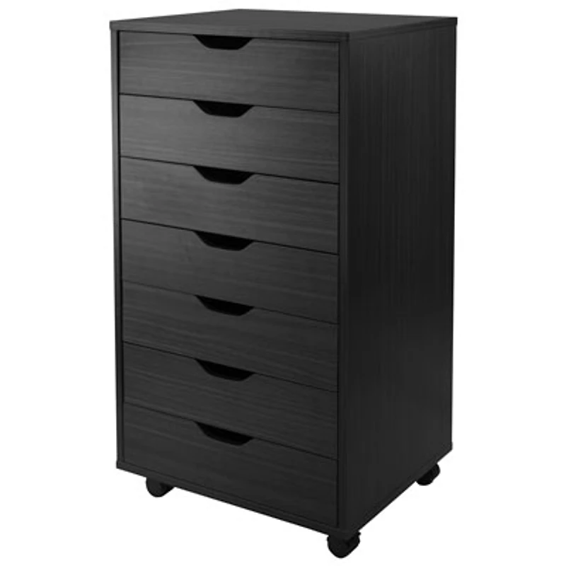Halifax Contemporary 7-Drawer Mobile Cabinet