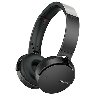 Sony Over-Ear Sound Isolating Wireless Headphones with Microphone (MDRXB650BT/B) - Black