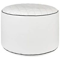Contemporary Dotcom Modo Tap Bean Bag Chair - White