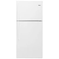 Whirlpool 30" 19.2 Cu. Ft. Top Freezer Refrigerator (WRT519SZDW) - White