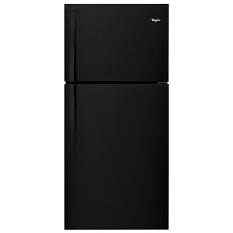 Whirlpool 30" 19.2 Cu. Ft. Top Freezer Refrigerator (WRT519SZDB) - Black
