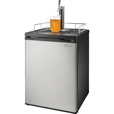 Insignia 1-Tap Kegerator (NS-BK1TSS6) - Silver/Black - Only at Best Buy