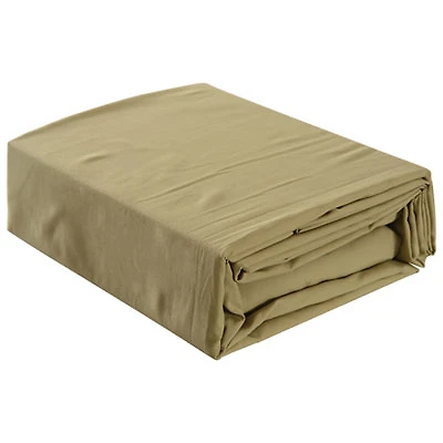 Gouchee Design Microfibre Sheet Set - Queen - Pale Olive