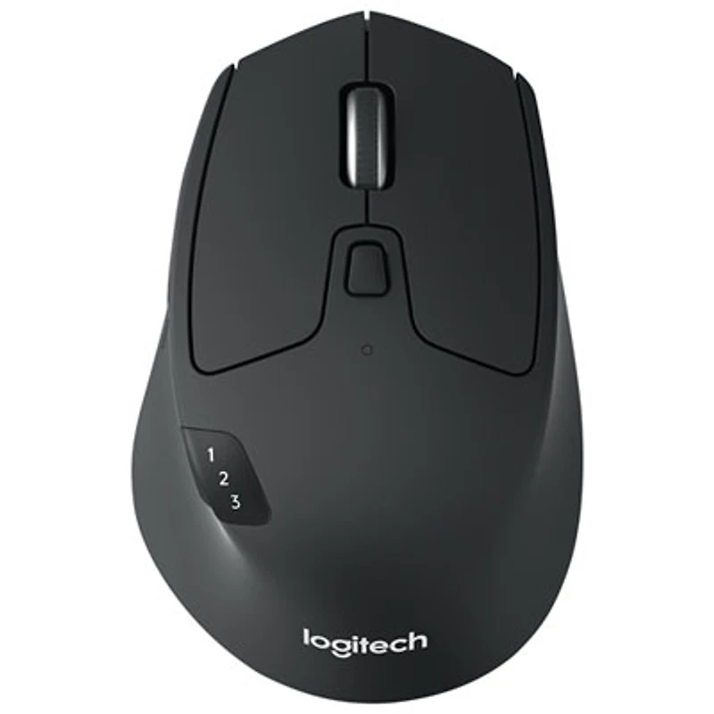 Logitech M720 Triathlon Wireless Optical Mouse - Black