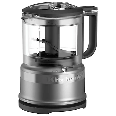 KitchenAid Mini Food Chopper - 3.5 Cup - Contour Silver