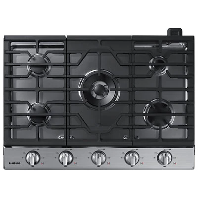 Samsung 30" 5-Burner Gas Cooktop (NA30N6555TS/AA) - Stainless Steel