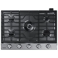 Samsung 30" 5-Burner Gas Cooktop (NA30N6555TS/AA) - Stainless Steel