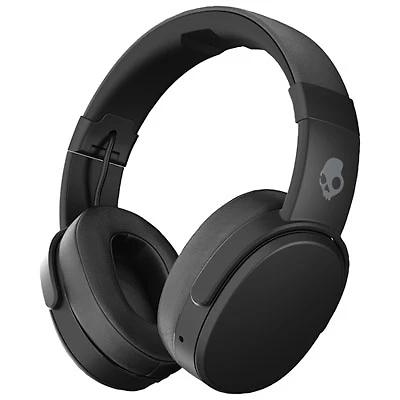 Skullcandy Crusher Over-Ear Sound Isolating Wireless Headphones with Microphone - Black