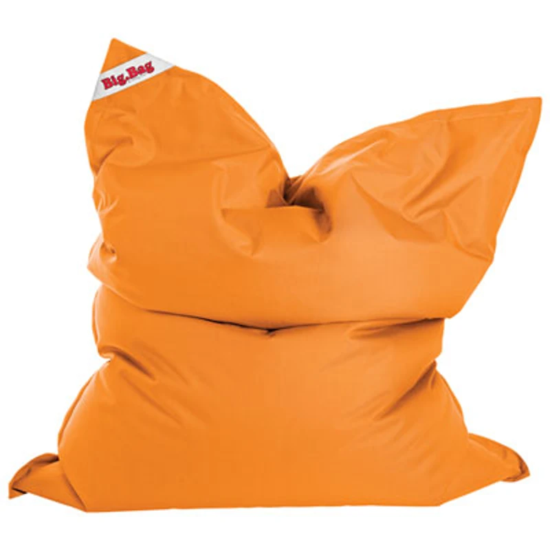 Sitting Point BigBag Brava XL Contemporary Bean Bag Chair - Orange