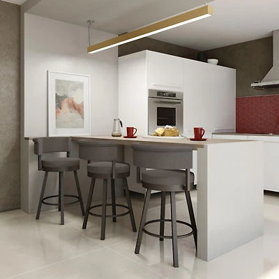 Rosco Contemporary Counter Height Barstool