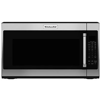 KitchenAid 2.0 Cu. Ft. Over-the-Range Microwave (YKMHS120ES) - Stainless Steel - Open Box
