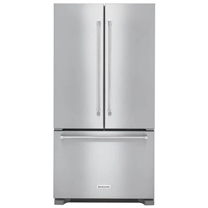 KitchenAid 36" Counter-Depth French Door Refrigerator - Stainless Steel - Open Box-Perfect Condition