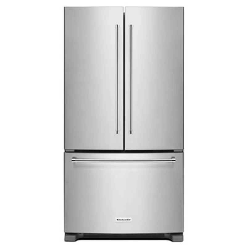 KitchenAid 36" French Door Refrigerator (KRFF305ESS) - Stainless Steel - Open Box-Perfect Condition