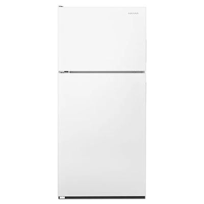 Amana 30" 18.1 Cu. Ft. Top Freezer Refrigerator - White - Open Box - Perfect Condition