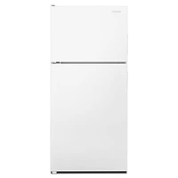 Amana 30" 18.1 Cu. Ft. Top Freezer Refrigerator - White - Open Box - Perfect Condition