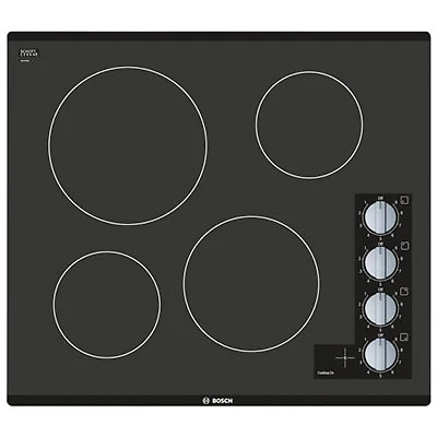 Bosch 25" Smooth Top Electric Cooktop (NEM5466UC) - Black - Open Box - Perfect Condition