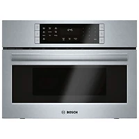 Bosch 27" 1.6 Cu. Ft. Built-In Combination Speed Oven - Stainless Steel