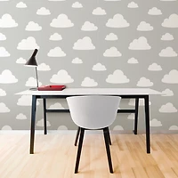 NuWallpaper Clouds Peel & Stick Wallpaper - Grey