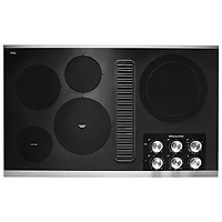 KitchenAid 36" 5-Element Electric Cooktop (KCED606GSS) - Stainless Steel