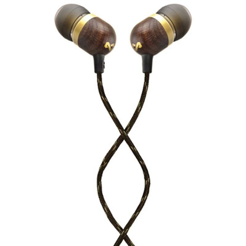 House of Marley Smile Jamaica In-Ear Headphones with Microphone - Brass