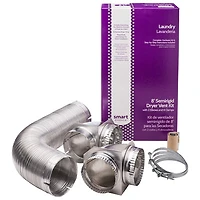 Smart Choice 8' Semi-Rigid Dryer Vent Kit