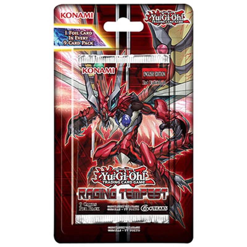 Yu-Gi-Oh Trading Card Game: Raging Tempest- Blister Pack