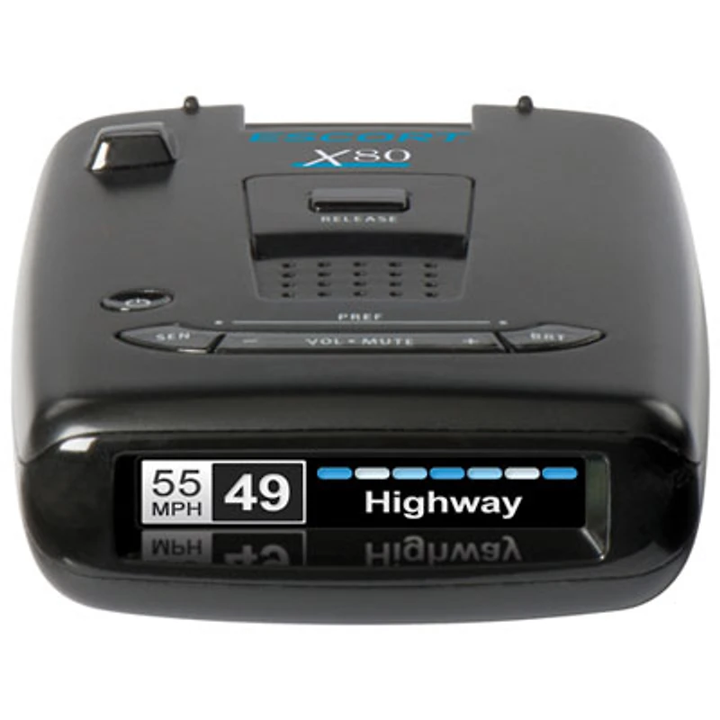 Escort X80 Radar Detector with Bluetooth