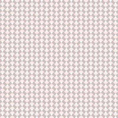 Wall Vision Scandinavian Designers II Arne Geometric Wallpaper - Blush