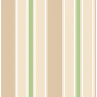 Brewster You Are My Sunshine Stripe Wallpaper - Light Green