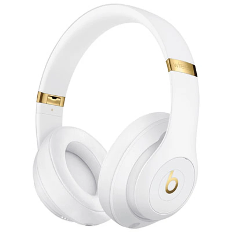 Beats by Dr. Dre Studio3 Over-Ear Noise Cancelling Bluetooth Headphones - White