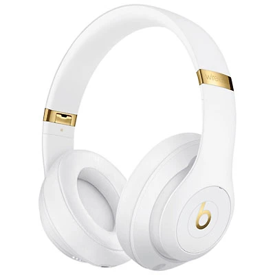 Beats by Dr. Dre Studio3 Over-Ear Noise Cancelling Bluetooth Headphones - White