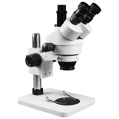 Walter Products 7x - 45x Trinocular Stereo Microscope with Ambient Light (WP-1F)