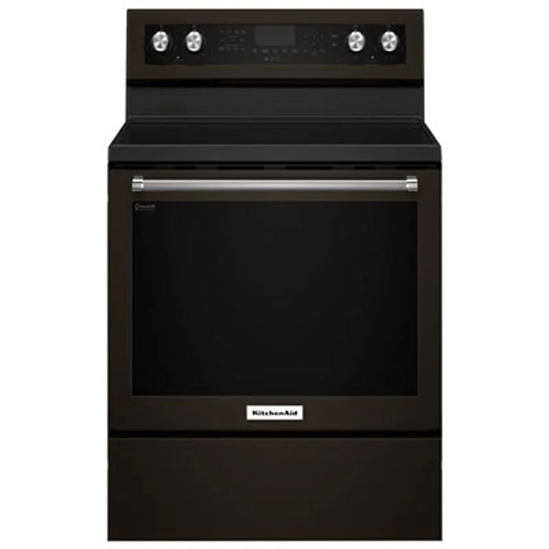 KitchenAid 30" True Convection Freestanding Smooth Top Electric Range - Open Box - Perfect Condition