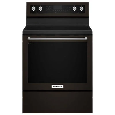 KitchenAid 30" True Convection Freestanding Smooth Top Electric Range - Open Box - Perfect Condition