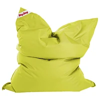 Big Bag Brava Contemporary Bean Bag Chair - Lime Green